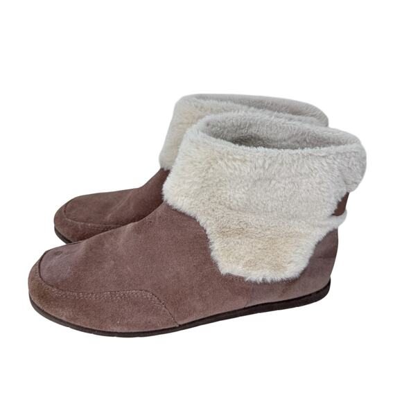 Vionic Divine Maizie Supportive Slipper Boot Womens‎ US 8 Brown Rubber Sole - Picture 6 of 14